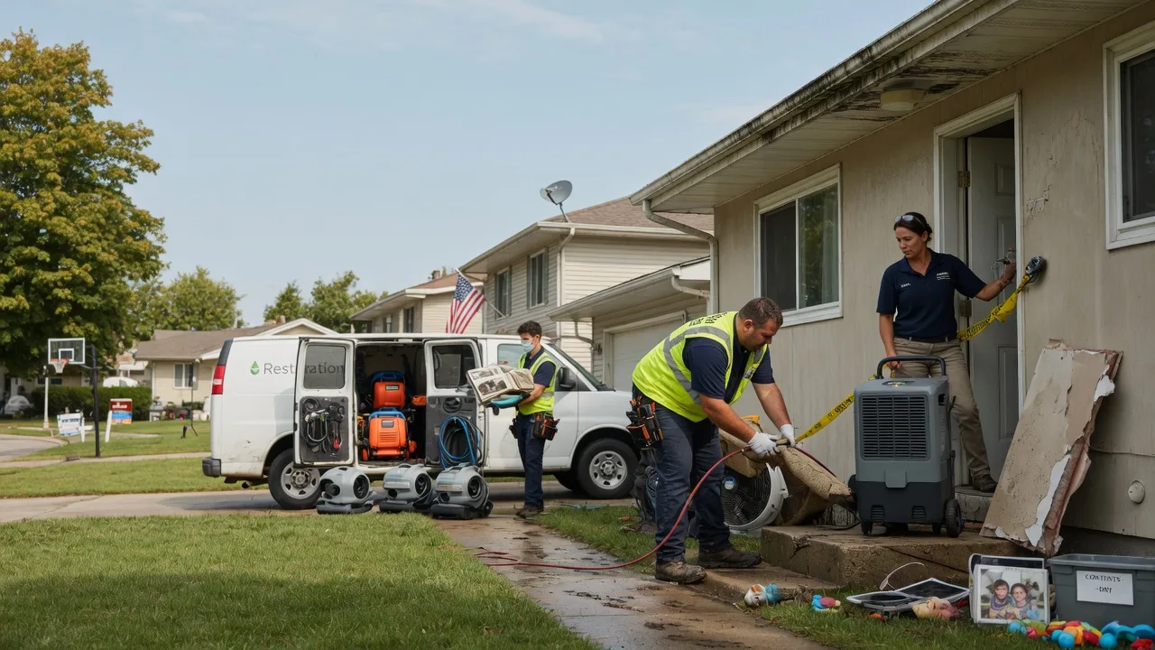 Water Damage Restoration in Hensel, ND near me